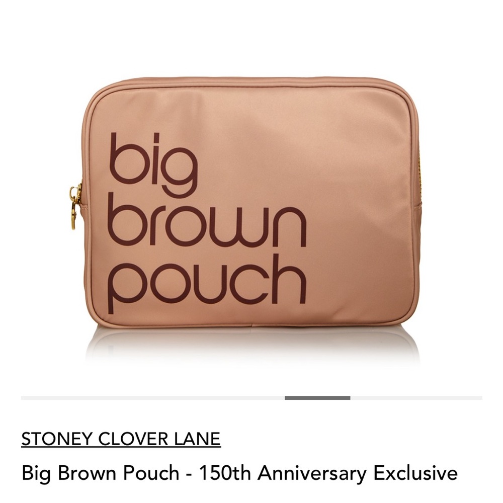 Big Brown Pouch - Stoney Clover Lane x Bloomingdales 150th Anniversary Exclusive